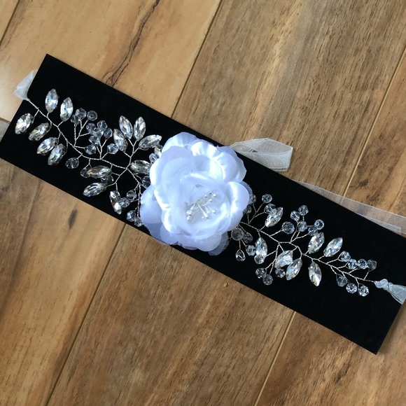 Handmade Wire Rhinestone Flower Crown-Adjustable main image 4